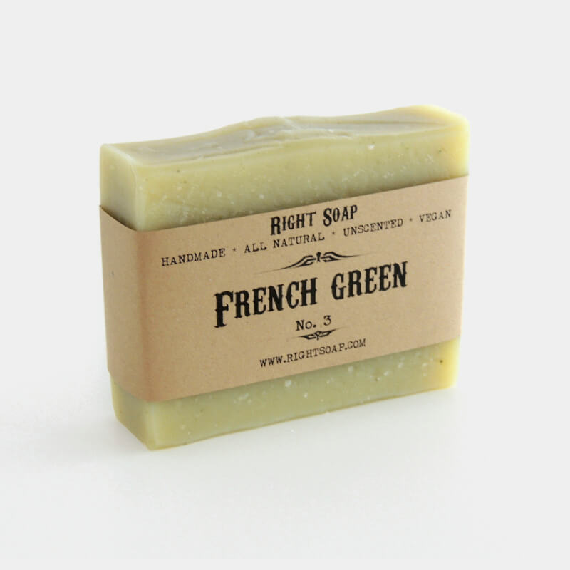 Cold-processed, organic, vegan bar soap handcrafted in France